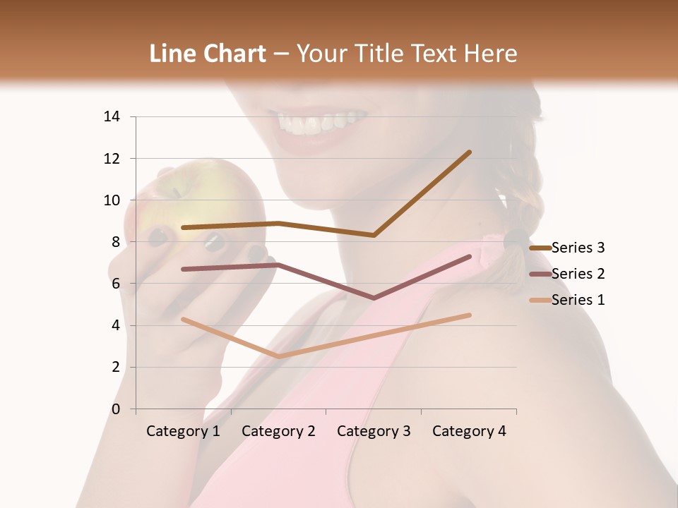 Lady Cosmetics Human Eye PowerPoint Template