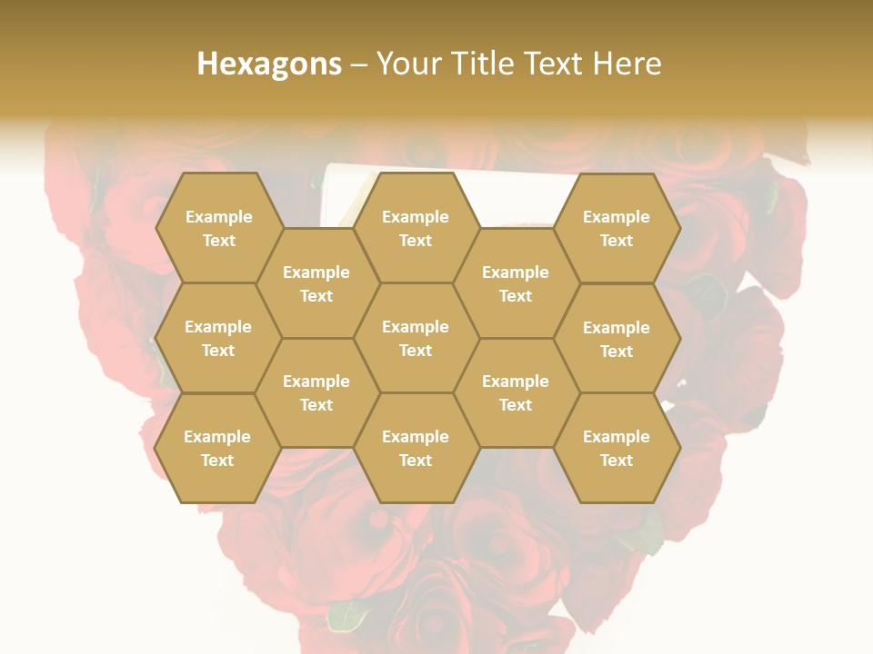 Floral Ymbol Bow PowerPoint Template