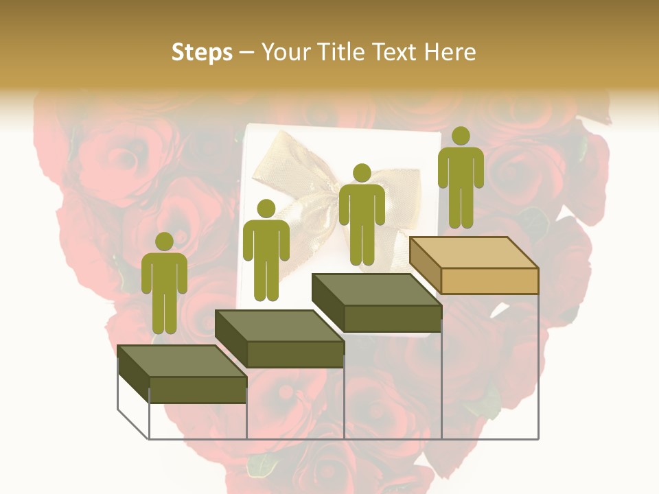 Floral Ymbol Bow PowerPoint Template