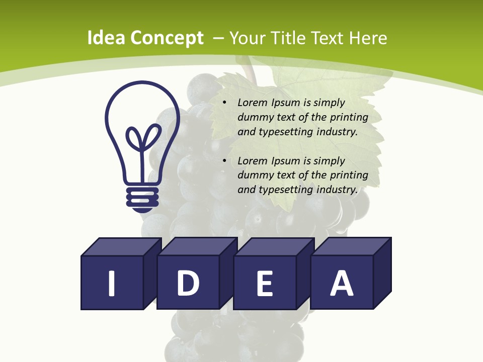 Vintage Nature Grow PowerPoint Template