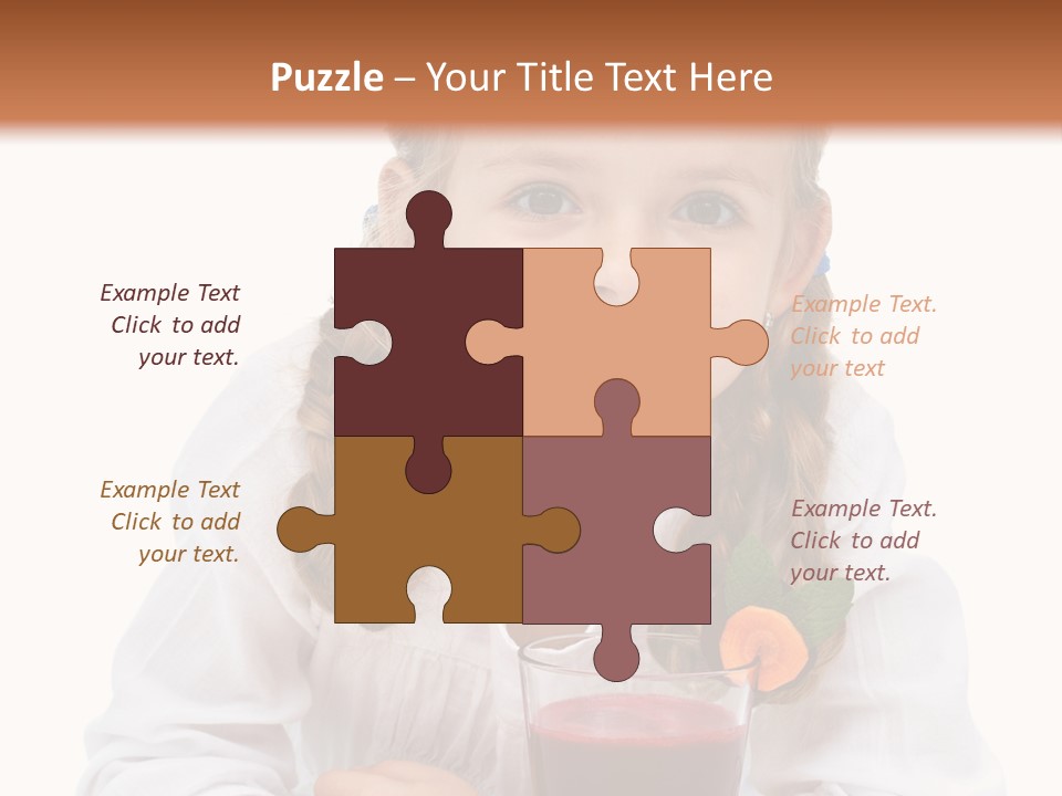 Happy Smile Beetroot PowerPoint Template