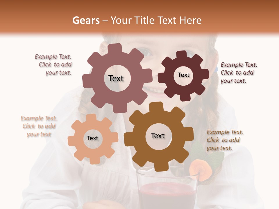 Happy Smile Beetroot PowerPoint Template