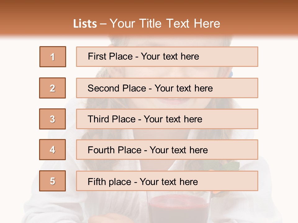 Happy Smile Beetroot PowerPoint Template