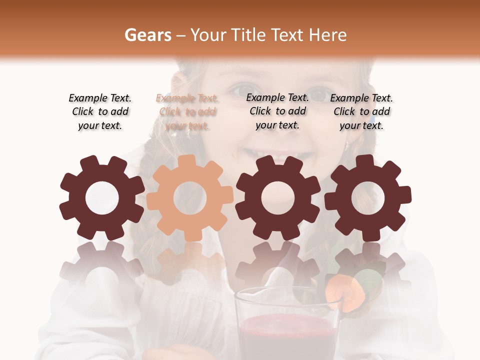 Happy Smile Beetroot PowerPoint Template