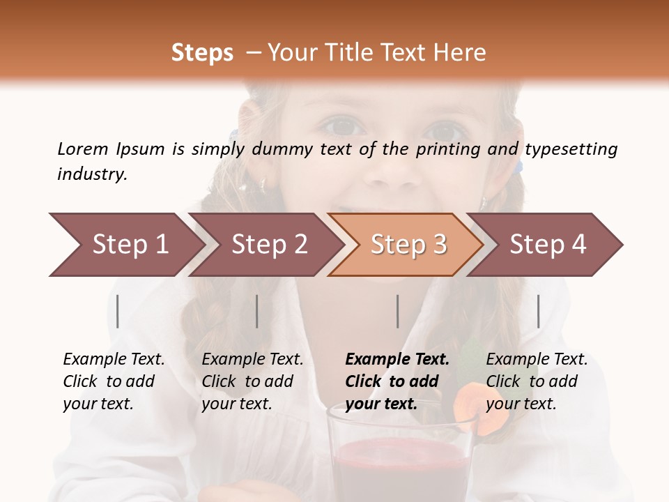 Happy Smile Beetroot PowerPoint Template