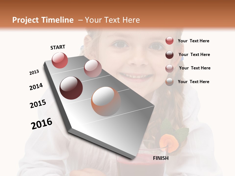 Happy Smile Beetroot PowerPoint Template