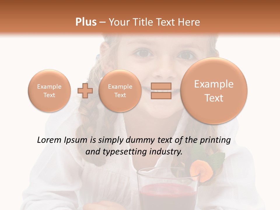 Happy Smile Beetroot PowerPoint Template