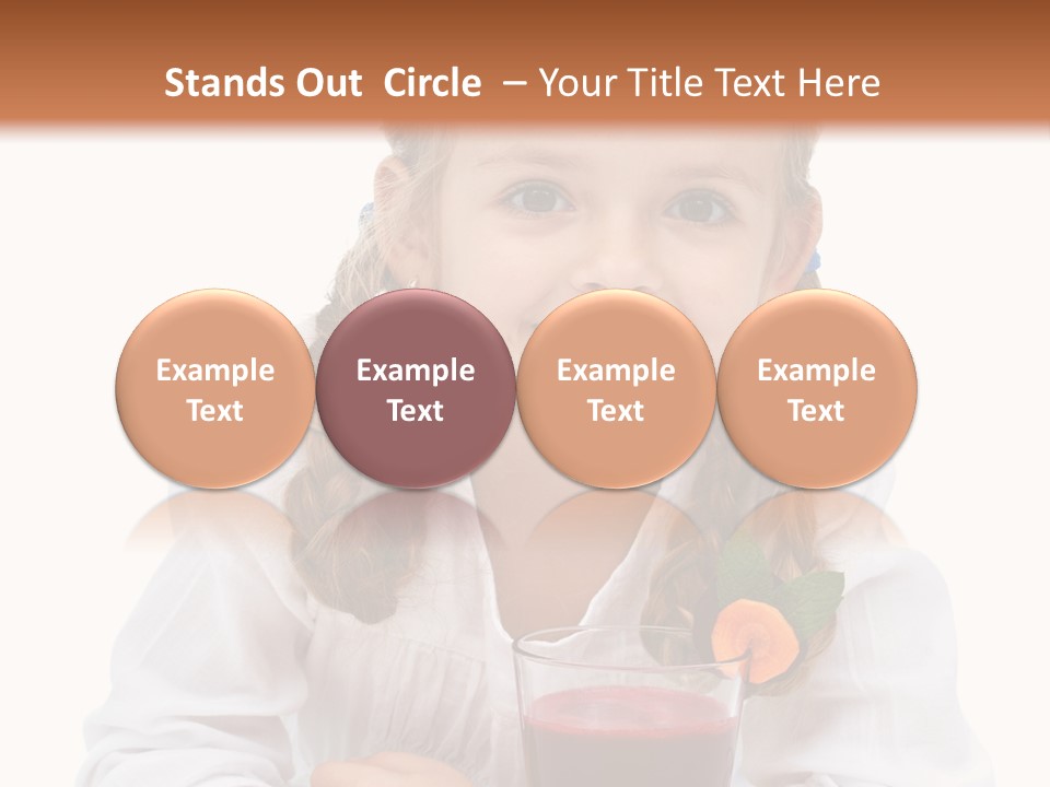 Happy Smile Beetroot PowerPoint Template