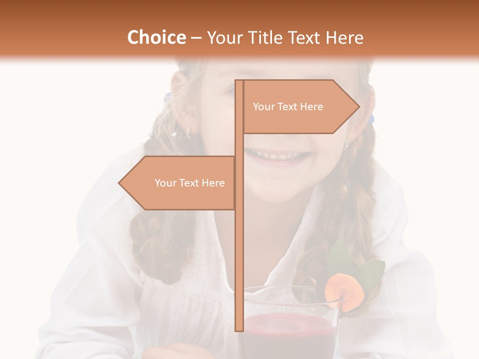 Happy Smile Beetroot PowerPoint Template