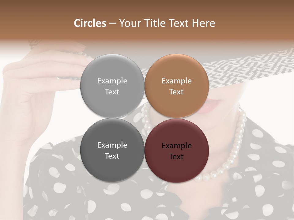 Jewelry Woman Lips PowerPoint Template