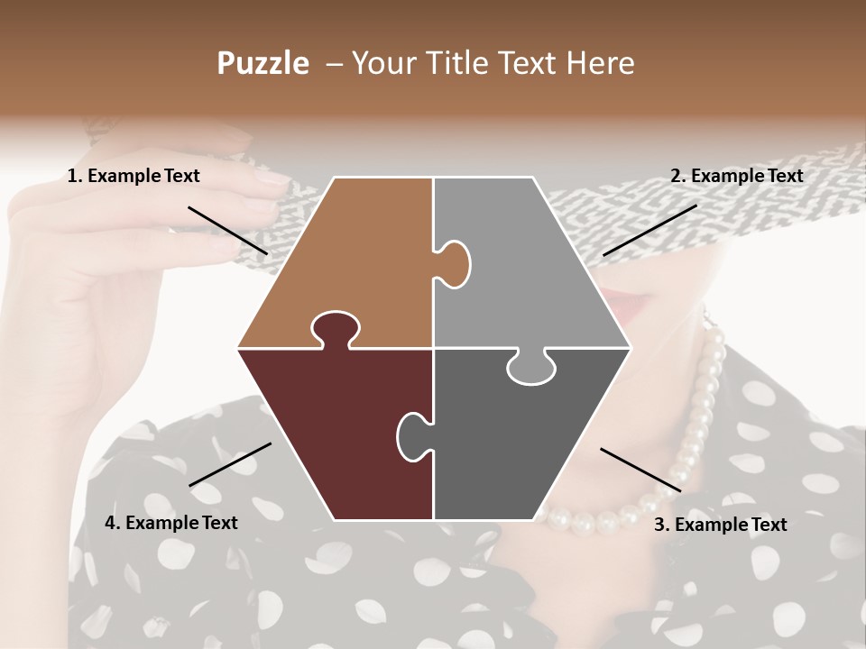 Jewelry Woman Lips PowerPoint Template