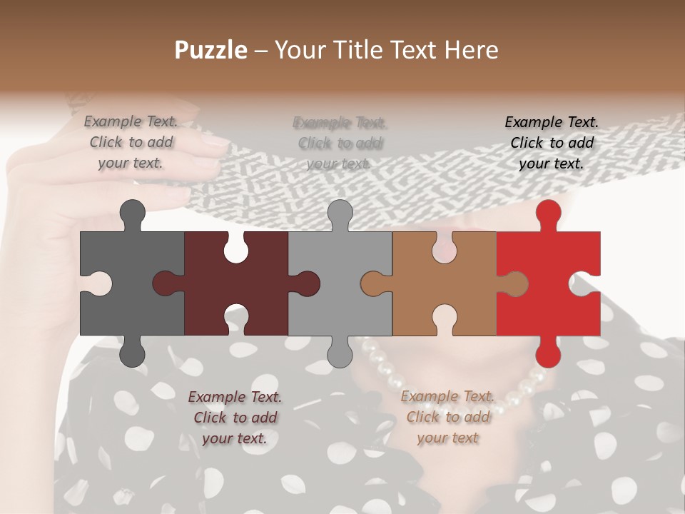 Jewelry Woman Lips PowerPoint Template