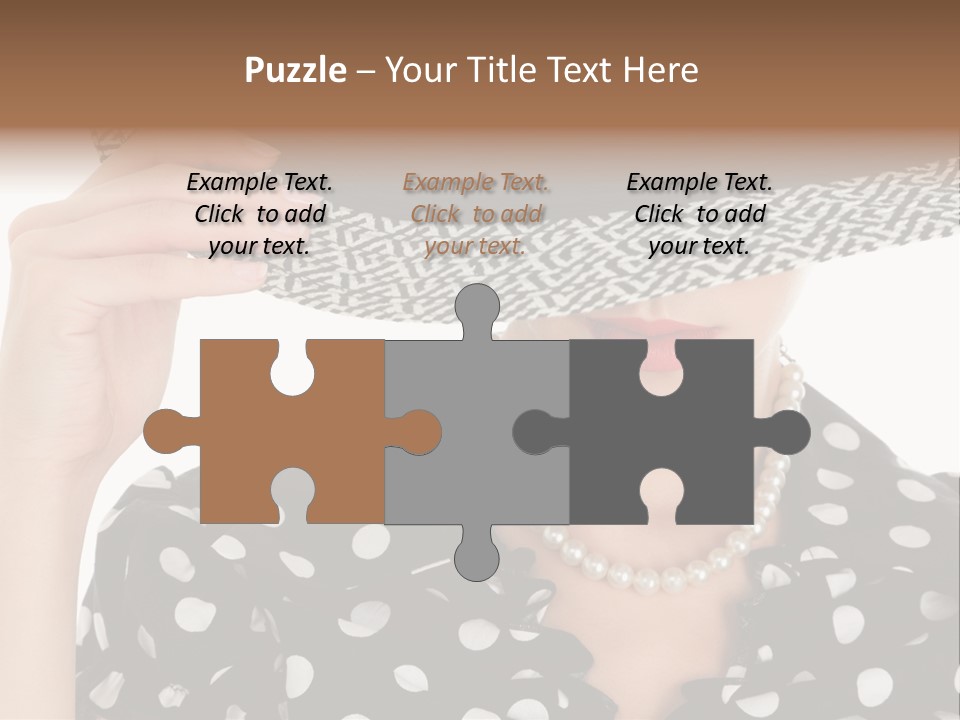 Jewelry Woman Lips PowerPoint Template