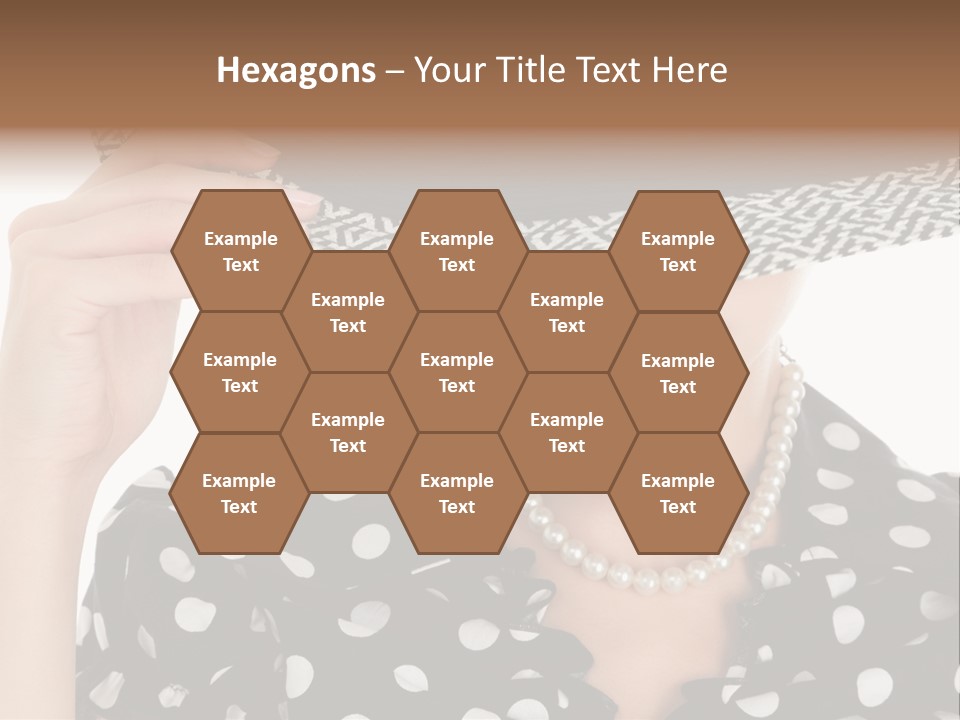 Jewelry Woman Lips PowerPoint Template