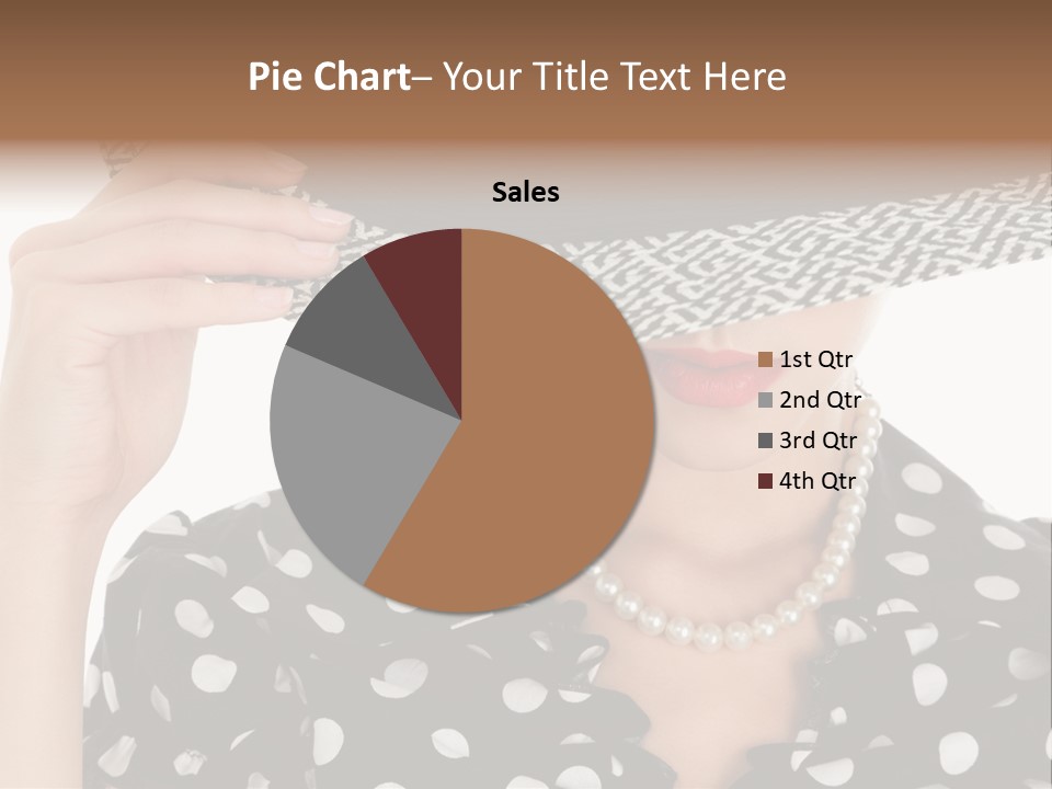 Jewelry Woman Lips PowerPoint Template