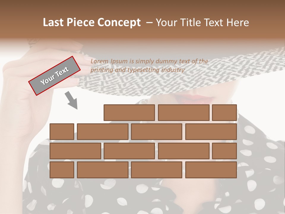 Jewelry Woman Lips PowerPoint Template