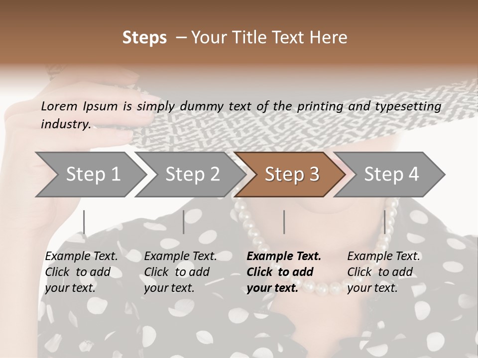 Jewelry Woman Lips PowerPoint Template