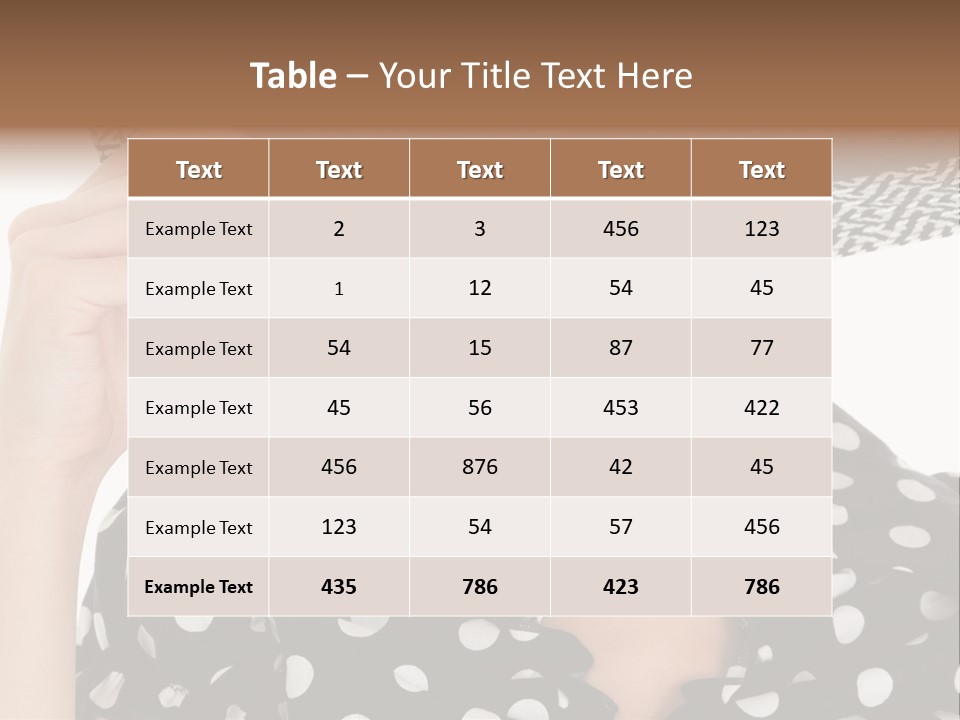 Jewelry Woman Lips PowerPoint Template