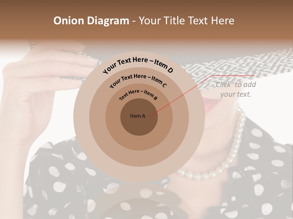 Jewelry Woman Lips PowerPoint Template