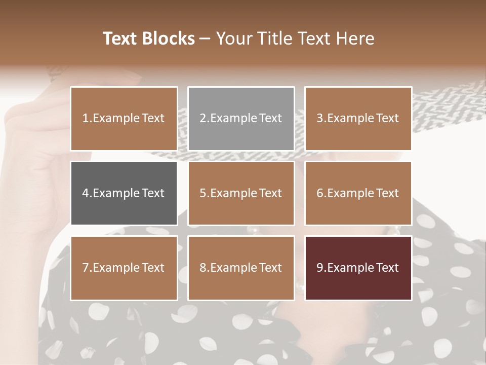 Jewelry Woman Lips PowerPoint Template