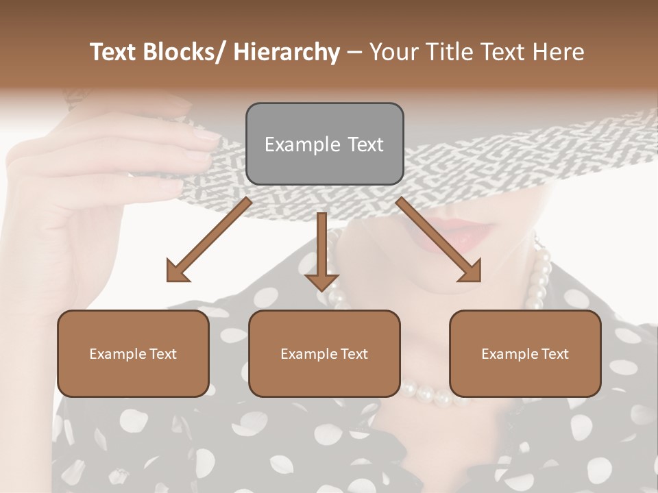 Jewelry Woman Lips PowerPoint Template