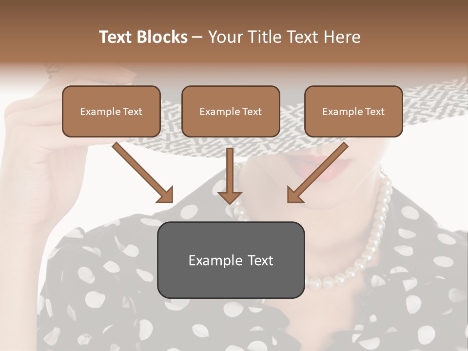 Jewelry Woman Lips PowerPoint Template