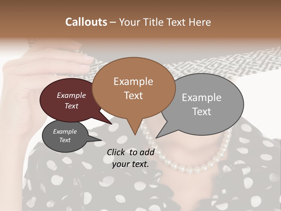 Jewelry Woman Lips PowerPoint Template