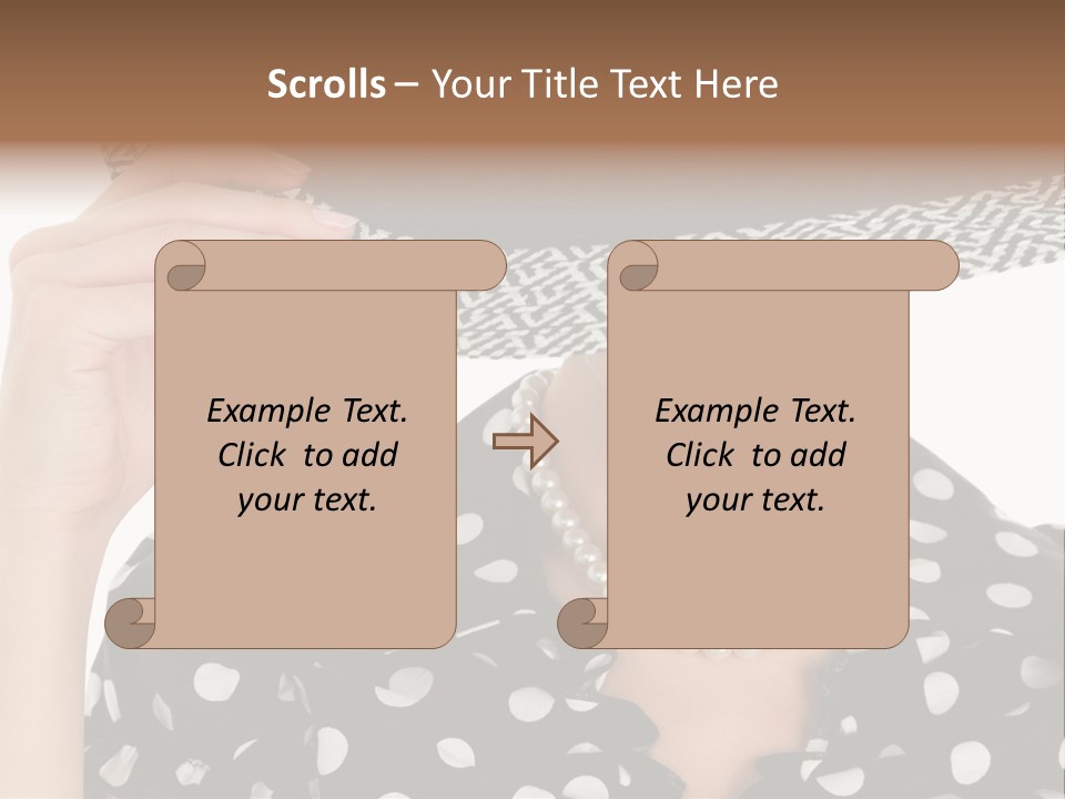 Jewelry Woman Lips PowerPoint Template