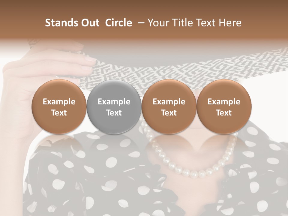 Jewelry Woman Lips PowerPoint Template