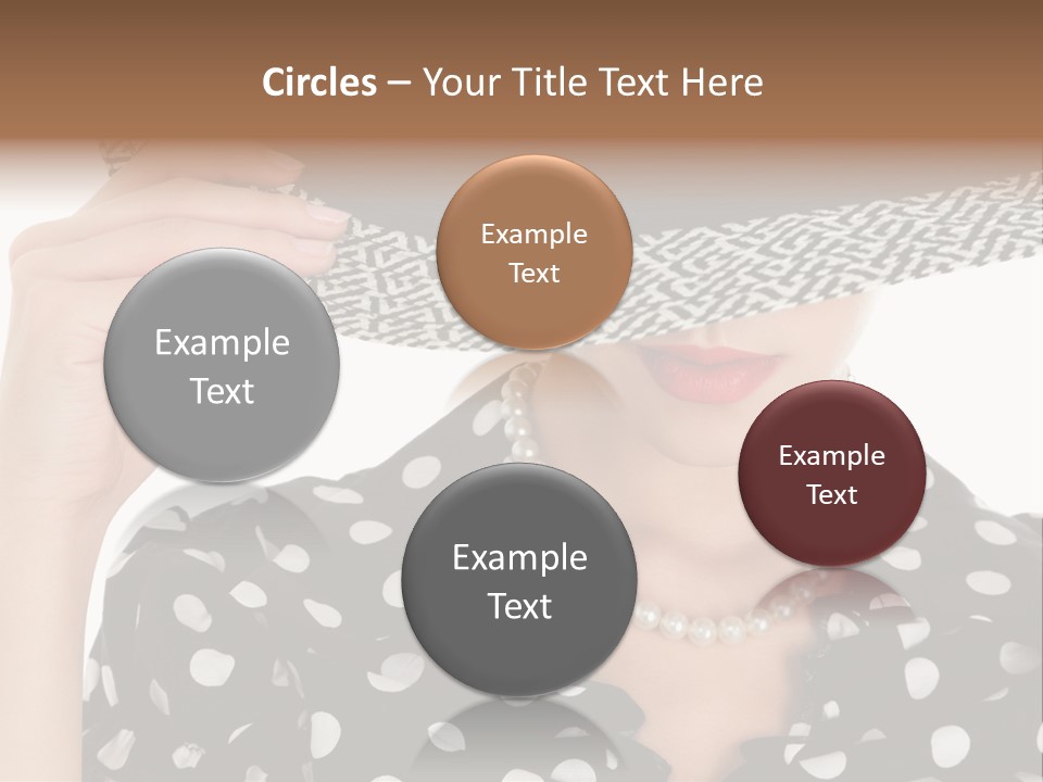 Jewelry Woman Lips PowerPoint Template