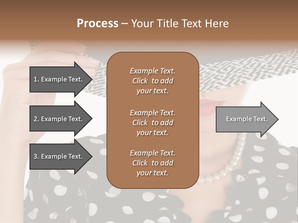 Jewelry Woman Lips PowerPoint Template