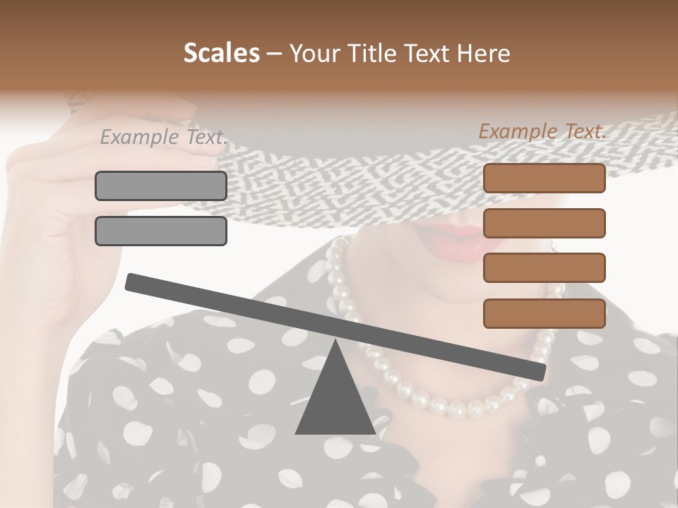 Jewelry Woman Lips PowerPoint Template