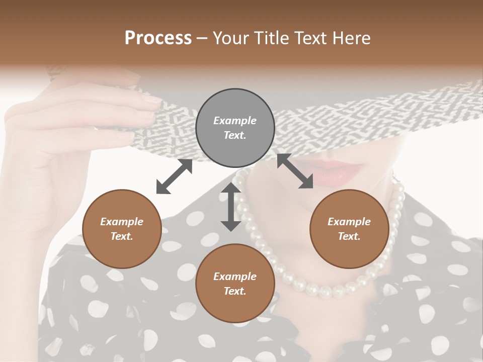 Jewelry Woman Lips PowerPoint Template