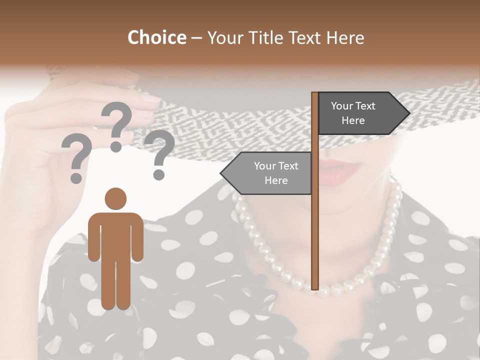 Jewelry Woman Lips PowerPoint Template