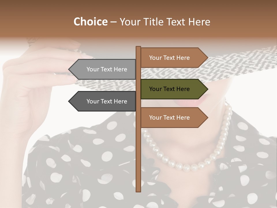 Jewelry Woman Lips PowerPoint Template