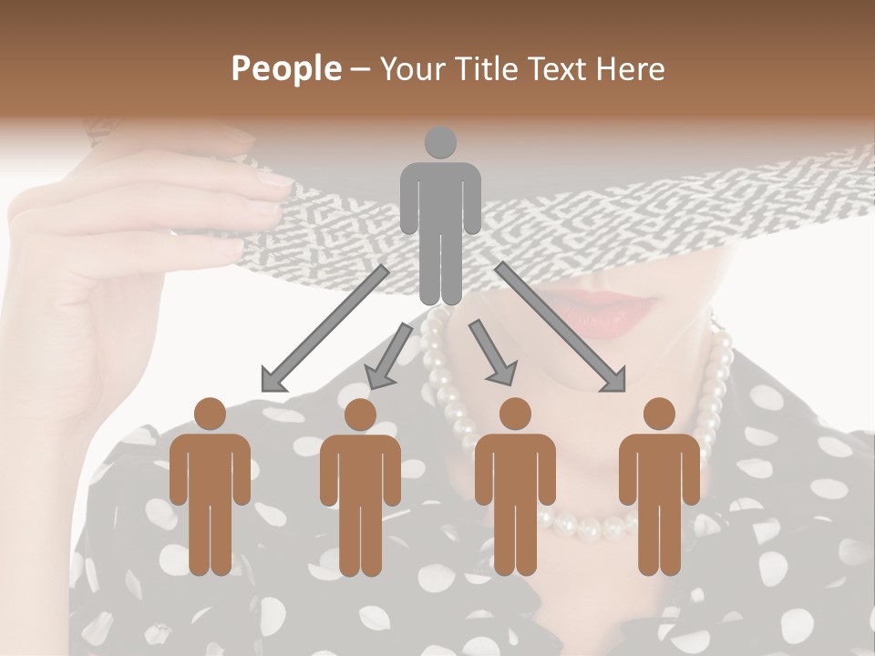 Jewelry Woman Lips PowerPoint Template