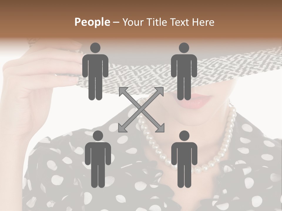 Jewelry Woman Lips PowerPoint Template