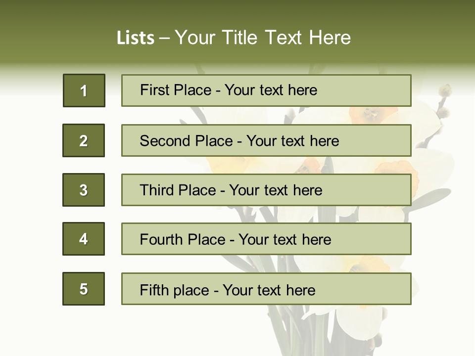 Grass Natural Spring PowerPoint Template