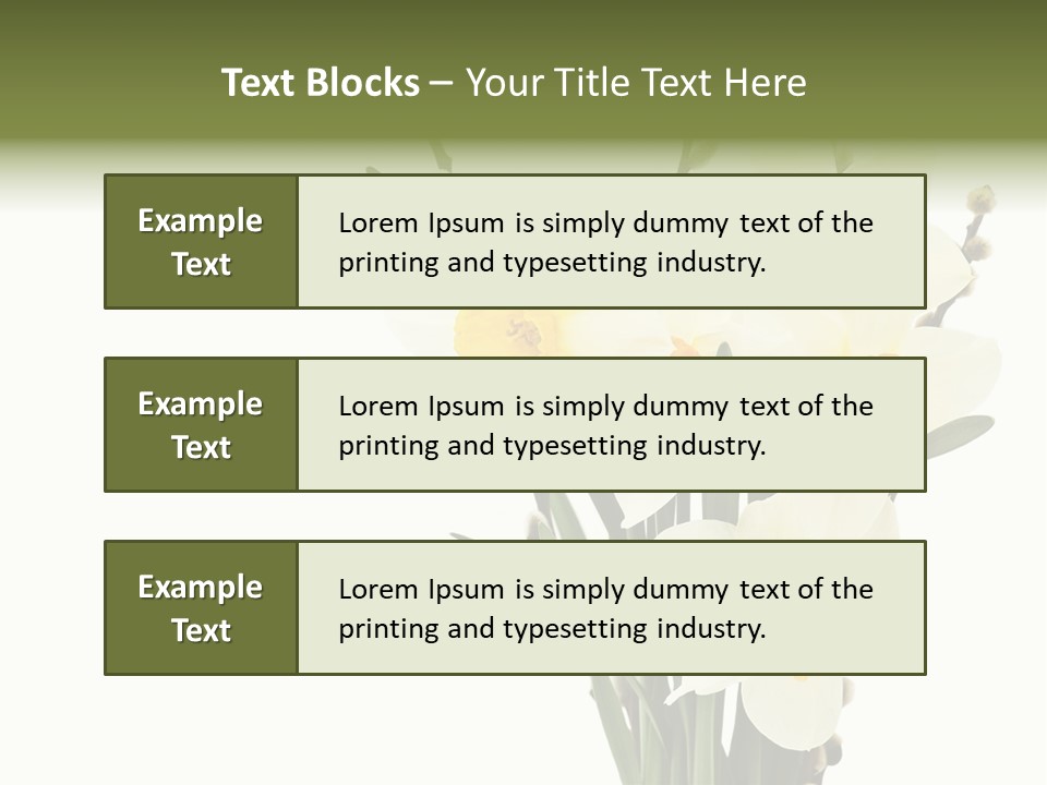 Grass Natural Spring PowerPoint Template