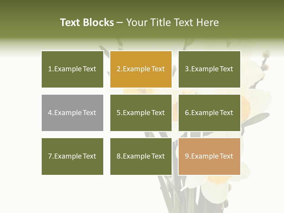 Grass Natural Spring PowerPoint Template