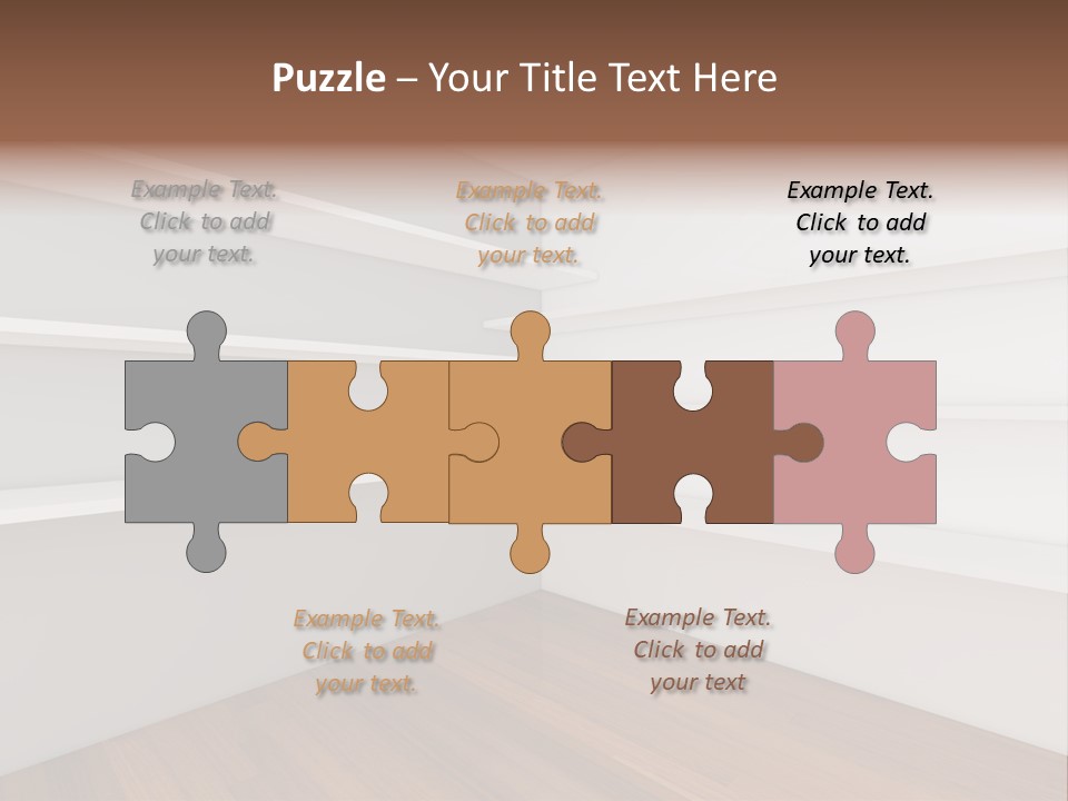 Lighting Simple Shop PowerPoint Template