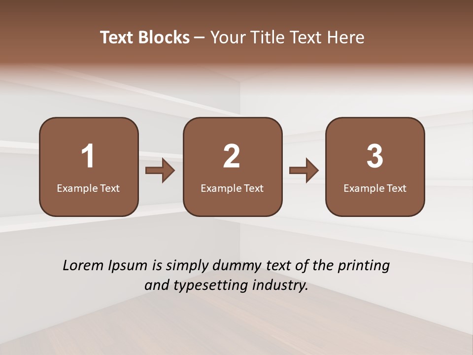 Lighting Simple Shop PowerPoint Template