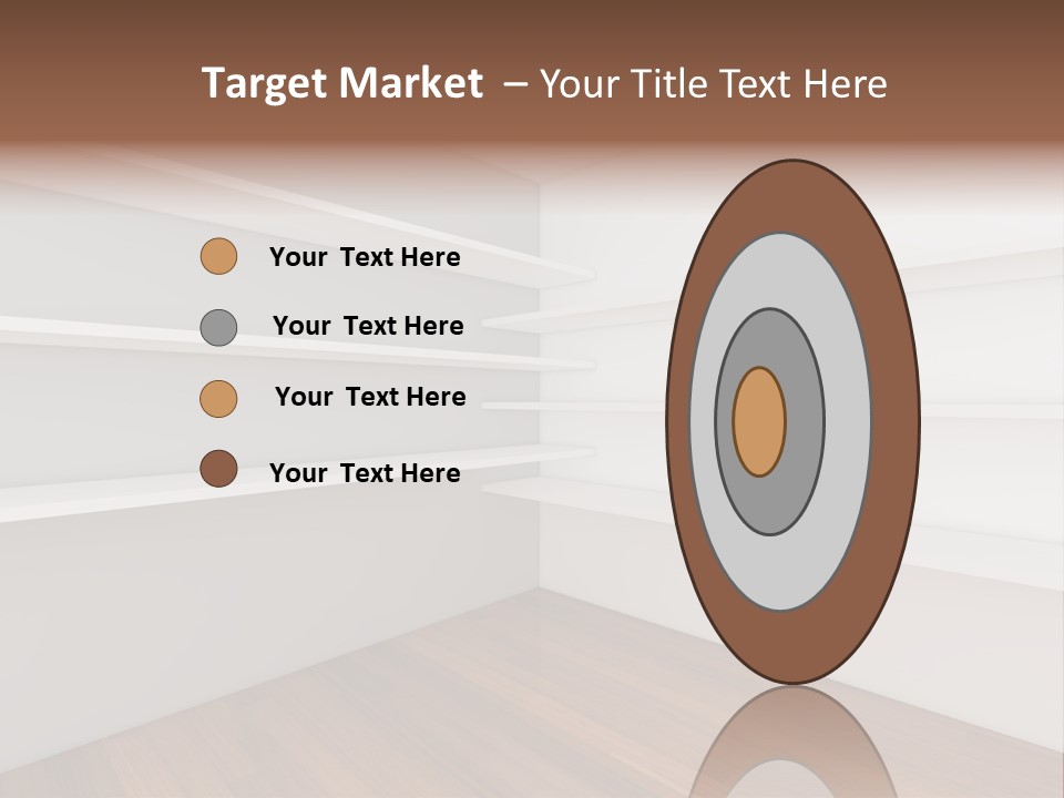Lighting Simple Shop PowerPoint Template