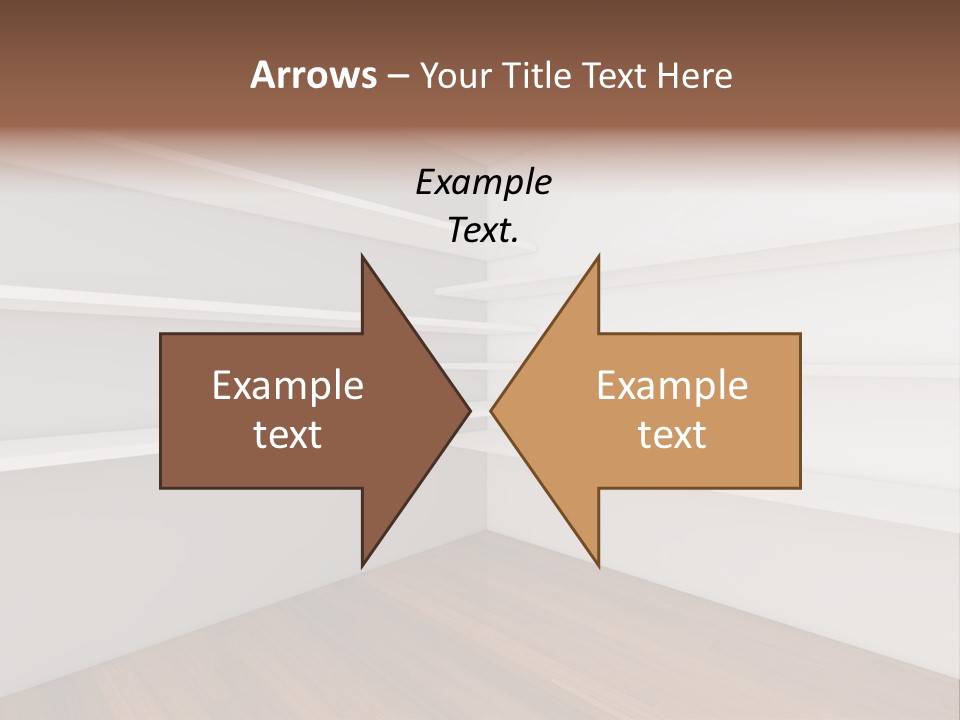 Lighting Simple Shop PowerPoint Template
