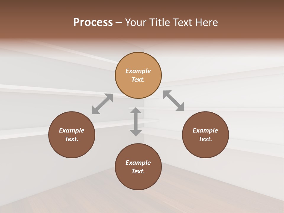 Lighting Simple Shop PowerPoint Template