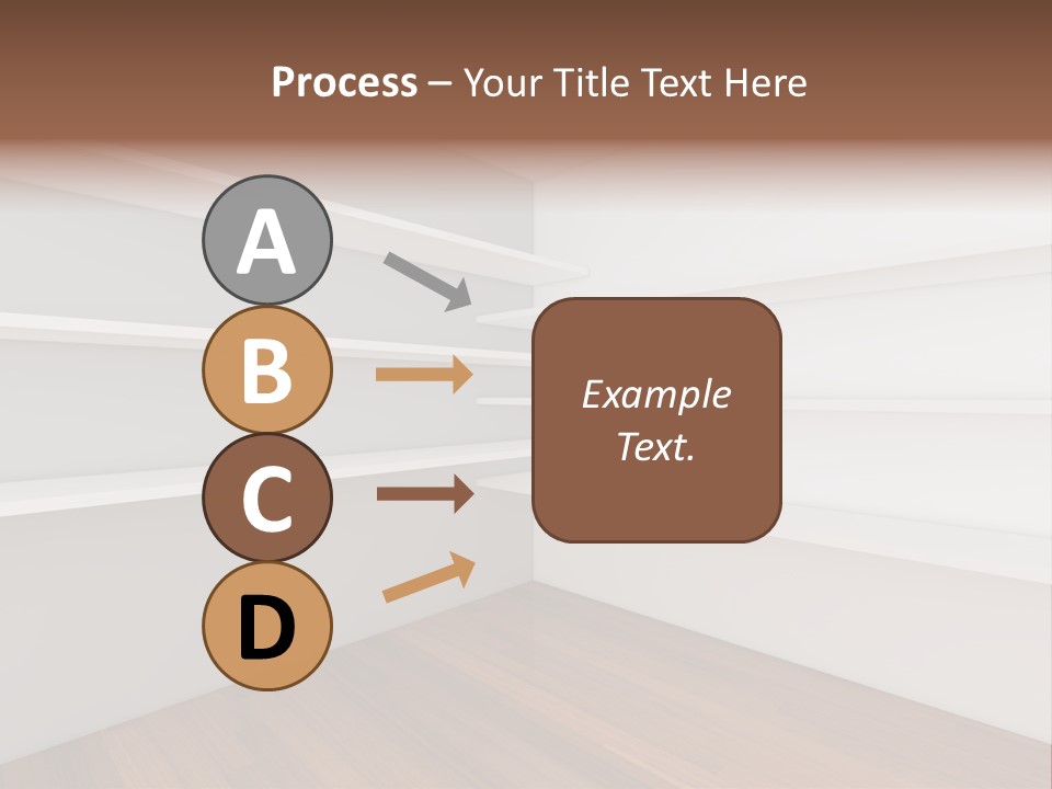 Lighting Simple Shop PowerPoint Template