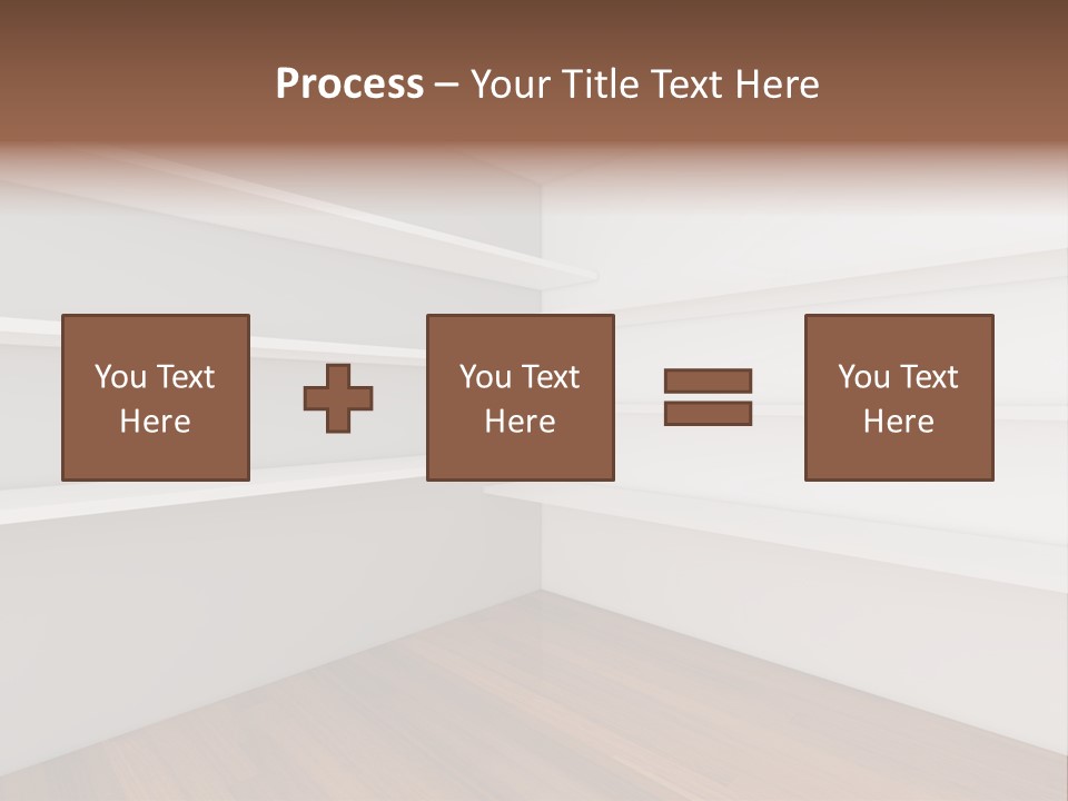 Lighting Simple Shop PowerPoint Template