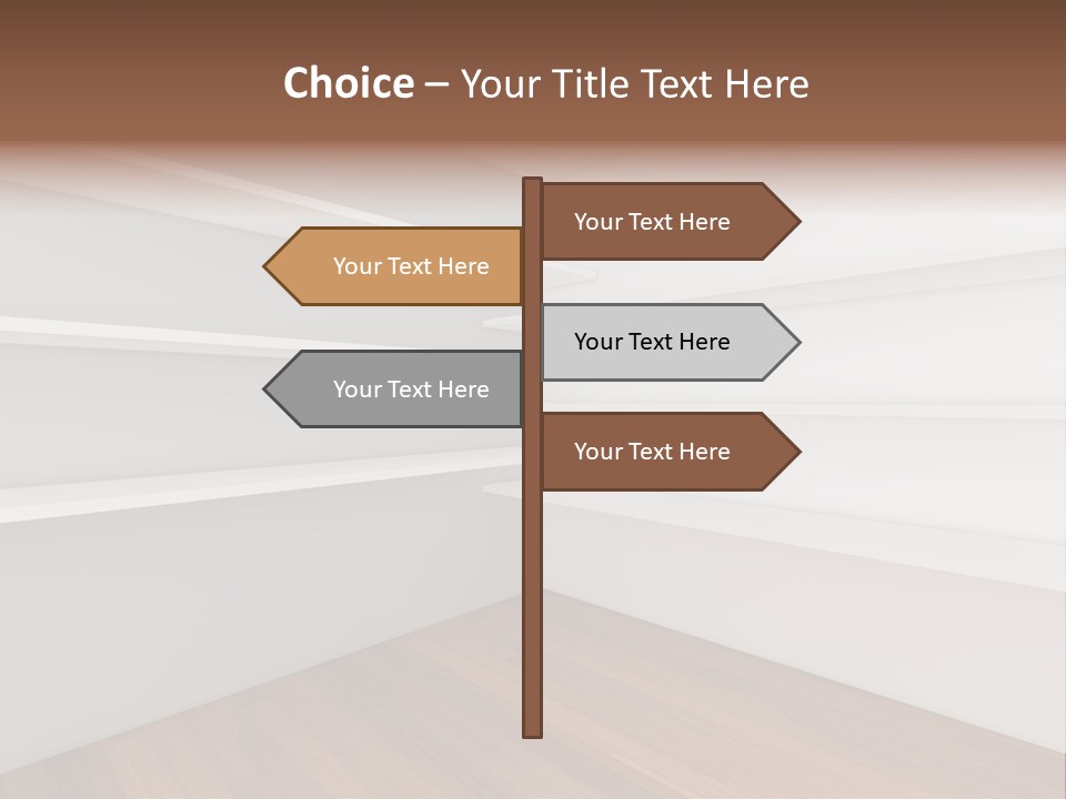 Lighting Simple Shop PowerPoint Template