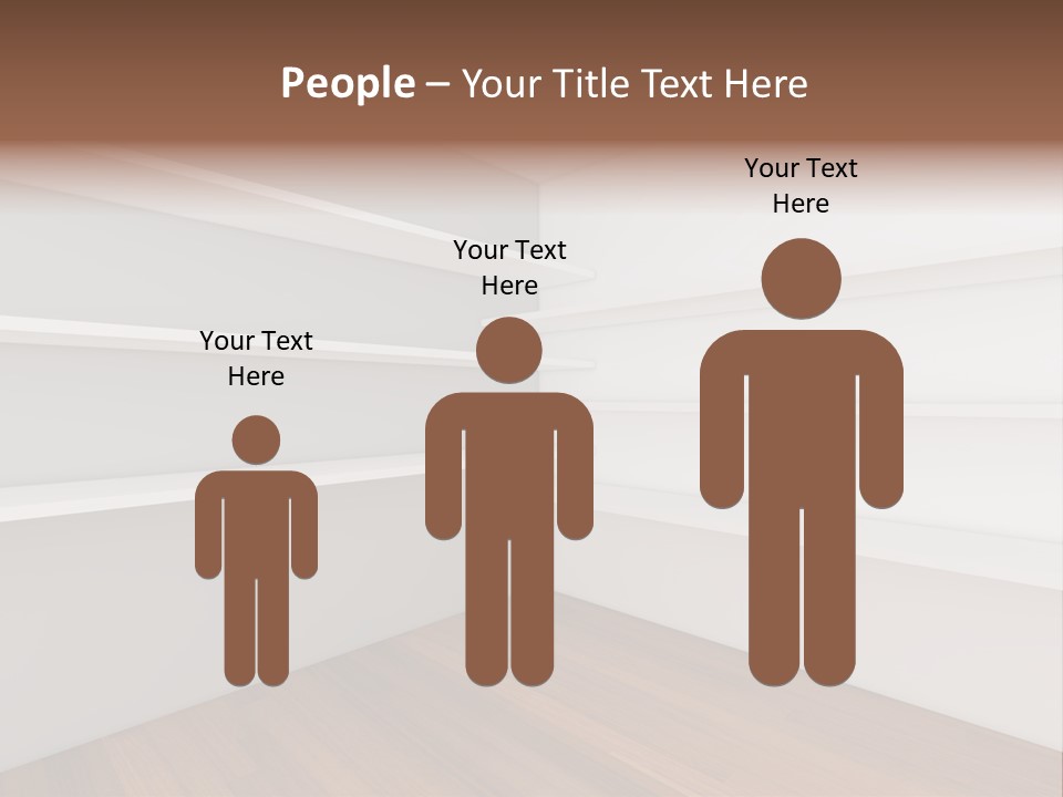 Lighting Simple Shop PowerPoint Template