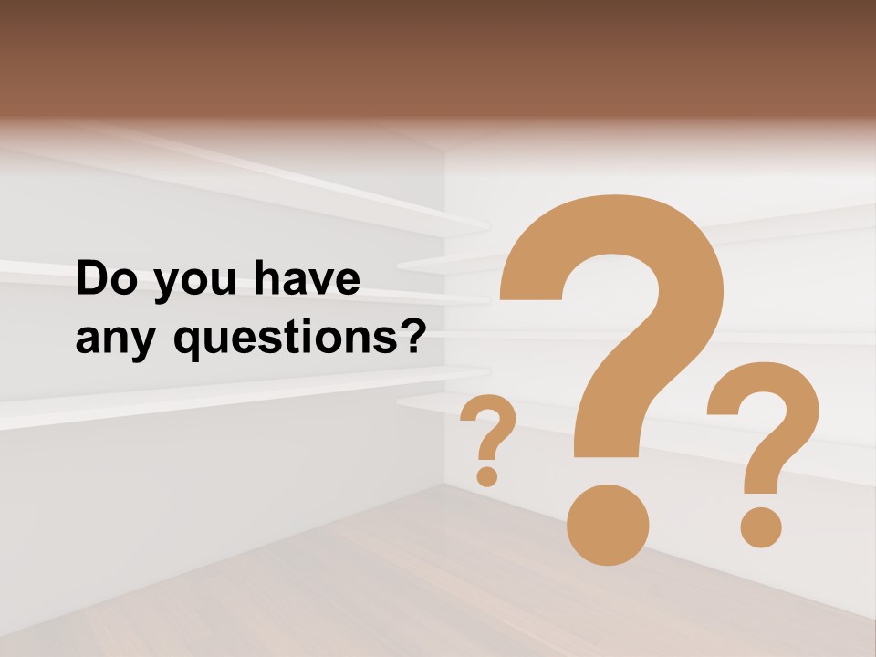 Lighting Simple Shop PowerPoint Template